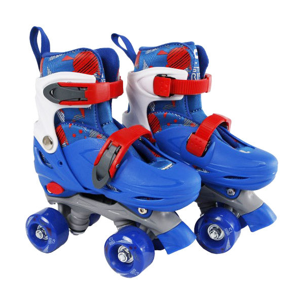 Street Rider Roller Skates Blue Justerbar, størrelse 31-34
