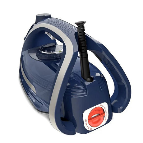 Tefal fv6830 ultragliss anti-calc plus dampstrygejern blå sølv