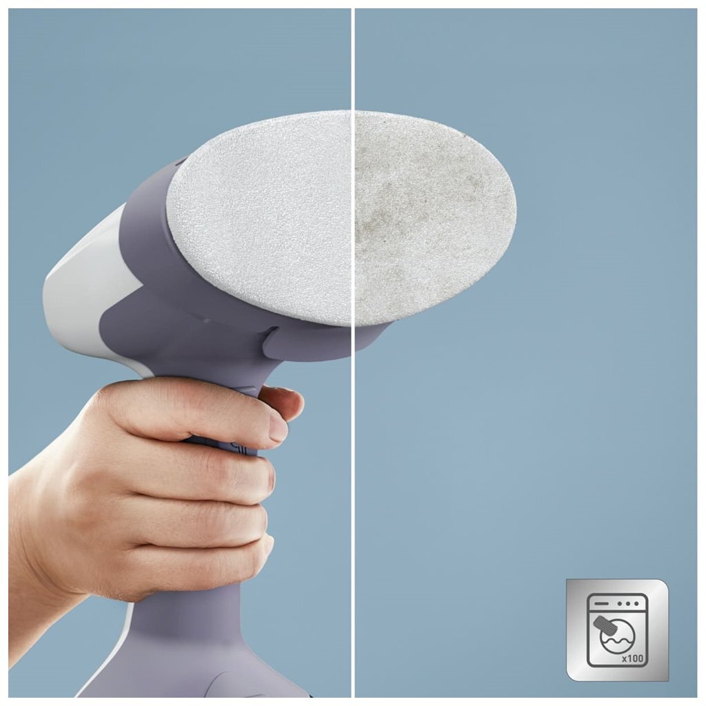 Tefal dt7151 tøjdamper hvid lilla