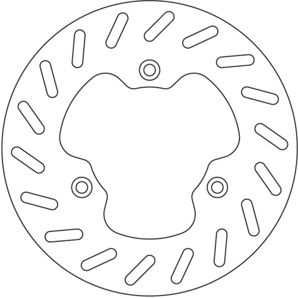 NewFren Brake Disc DF4052A | Derbi Senda (for)