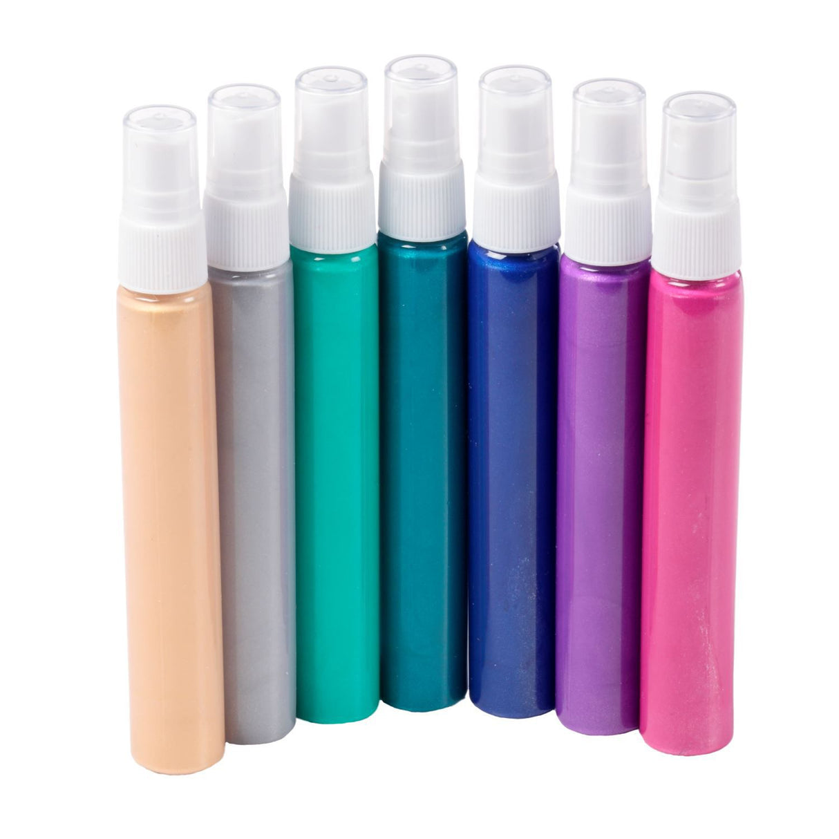 Tulipan • spraymaling tekstil 24ml metallic 7stk.