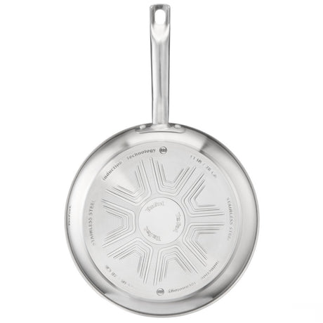 Tefal virtuos stegepande 28 cm rustfrit stål