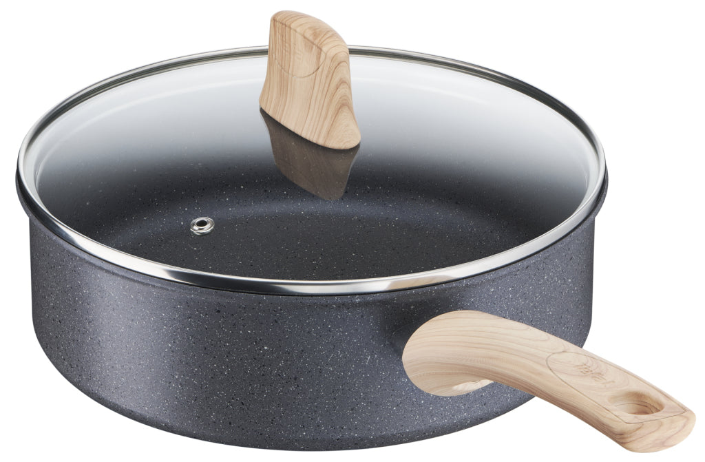 Tefal køkkengrej tefal naturlig kraft stegepande oslash; 24 cm med låg