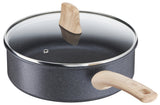 Tefal køkkengrej tefal naturlig kraft stegepande oslash; 24 cm med låg