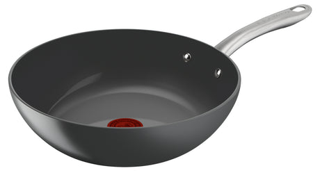 Tefal renew+ wokpande - ø28 cm - keramik - pfas-fri - velegnet til induktion