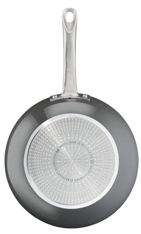 Tefal renew+ wokpande - ø28 cm - keramik - pfas-fri - velegnet til induktion