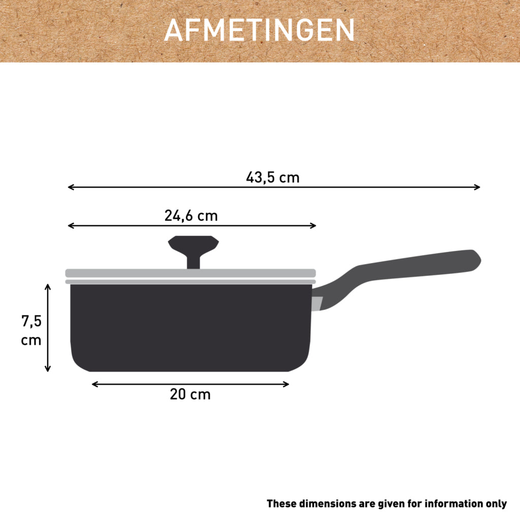 Tefal renew+ stegepande - ø24 cm - med låg - keramik - pfas-fri - velegnet til induktion