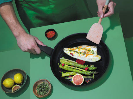 Tefal køkkengrej Tefal renew sort stegepande 28 cm sort