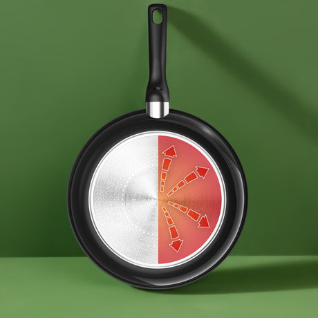 Tefal køkkengrej Tefal renew sort stegepande 28 cm sort