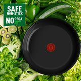 Tefal køkkengrej Tefal renew sort stegepande 28 cm sort