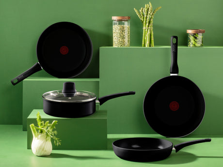 Tefal køkkengrej Tefal renew sort wokpande 28 cm sort