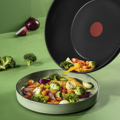 Tefal køkkengrej Tefal renew sort wokpande 28 cm sort