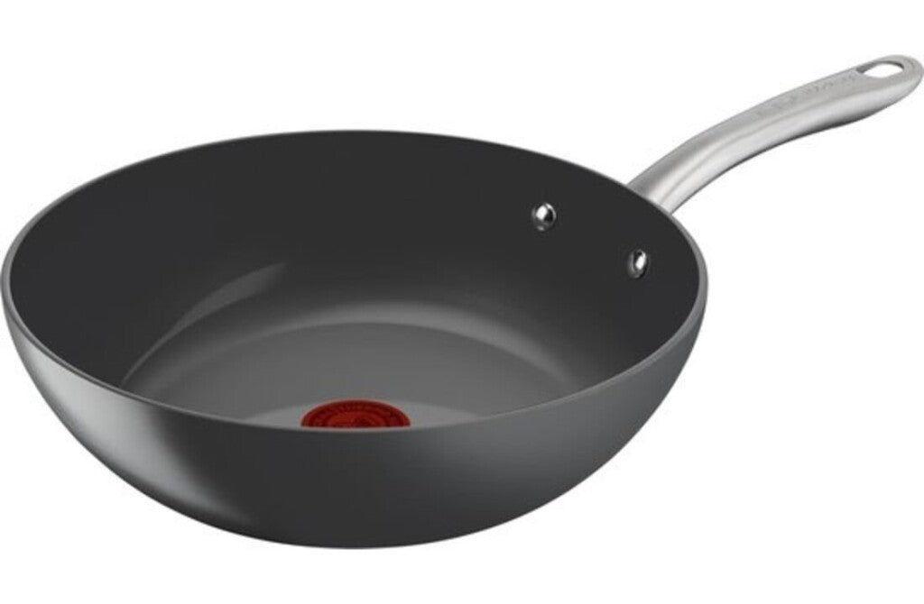 Tefal Tefal C43619 Renew+ Wokpande 28cm Sort