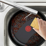 Tefal keramisk stegepande 24cm induktionssort med låg.