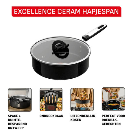 Tefal excellence keramisk stegepande ø24cm