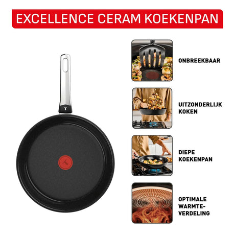 Tefal excellence keramisk stegepande 24cm