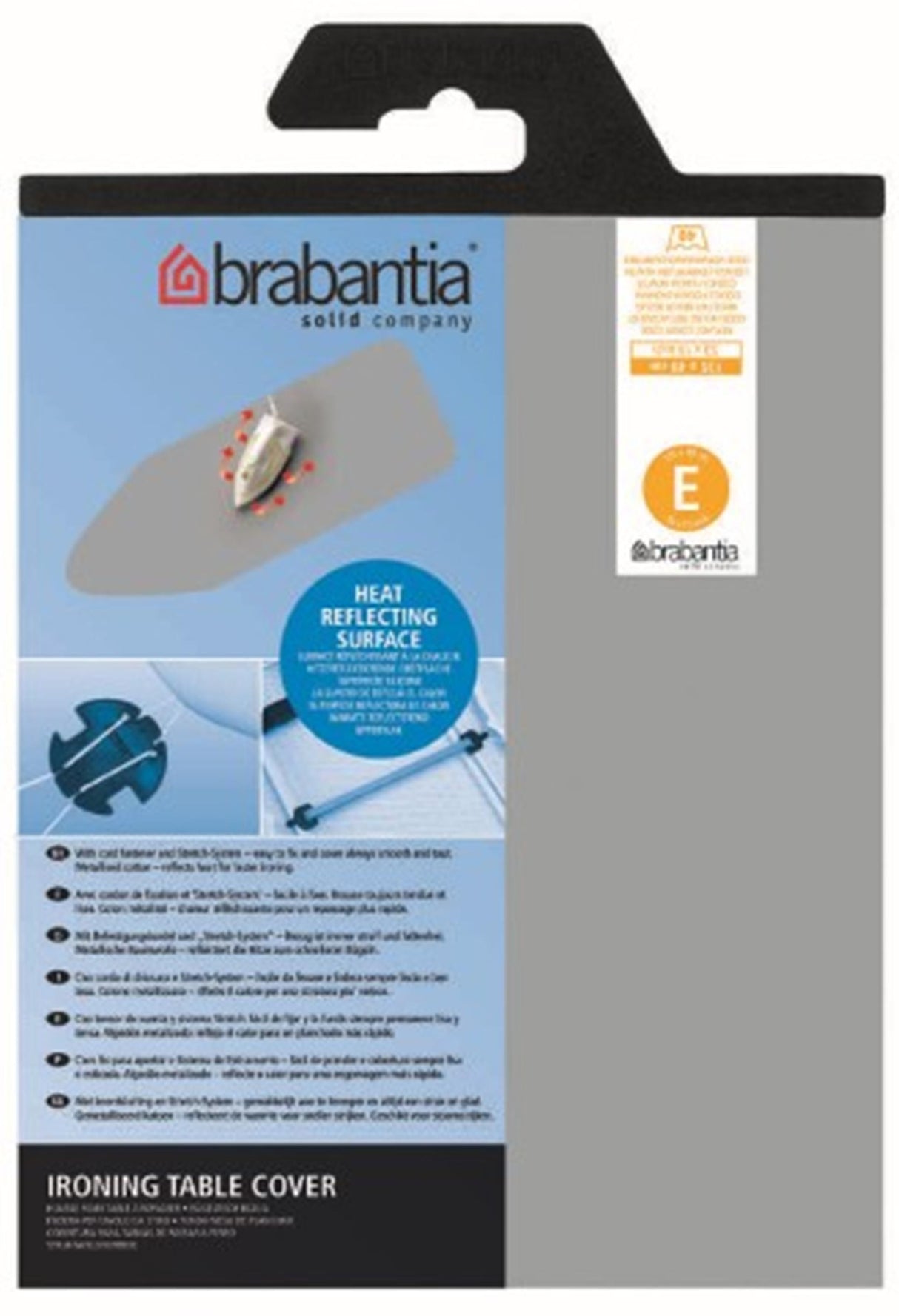 Brabantia dæklag metaliseret 135x49 cm str.-e