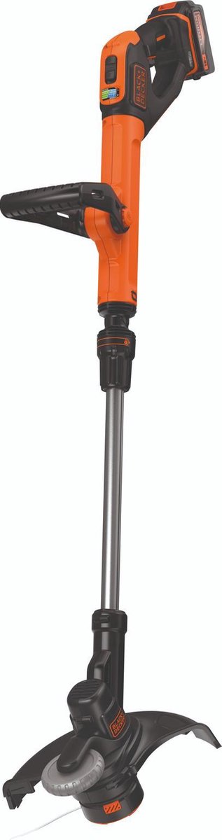 Black+decker trådløs trimmer lithium-ion 18v 4.0ah, 30cm - stc1840pc-qw