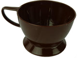 Papstar 24 kopholdere brun