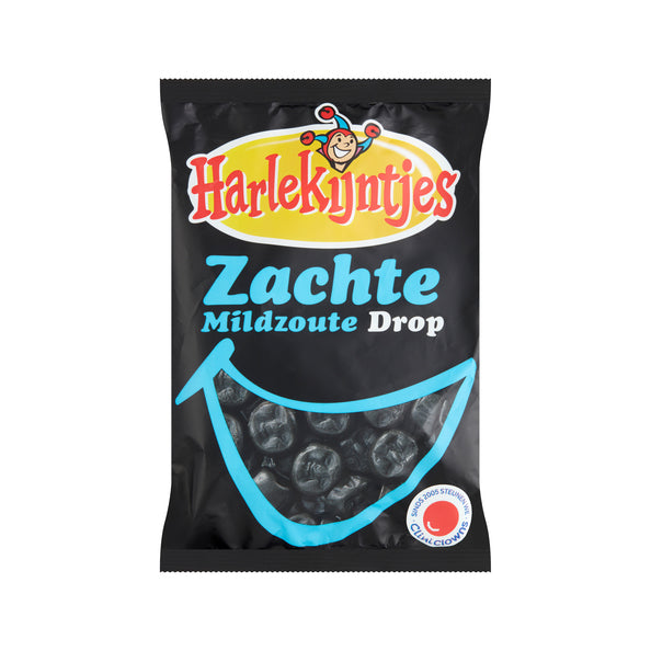 Harlequins blød mild salt lakrids (12x300gr)
