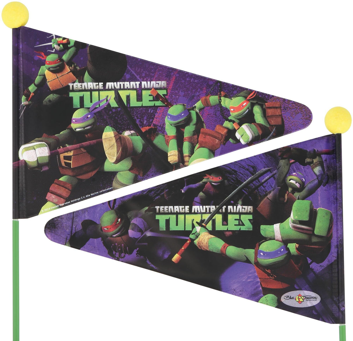 Cykel mode sikkerhedsflag sikkerhedsflag ninja turtles