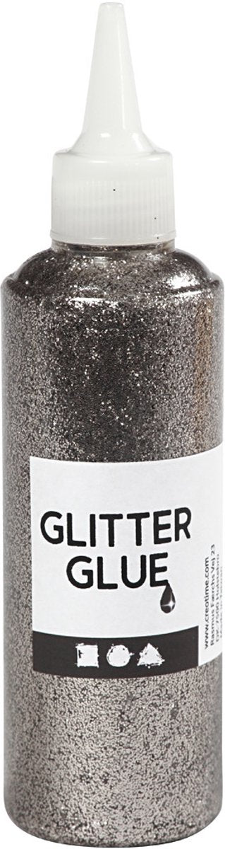 Creativ Company Glitter Lim Silver, 118 ml