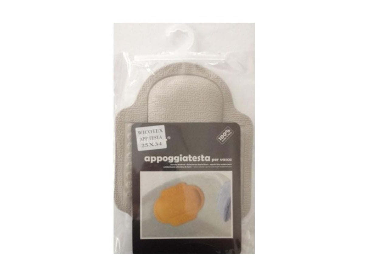 Wicotex skridsikker pude 25x34cm grå til badet