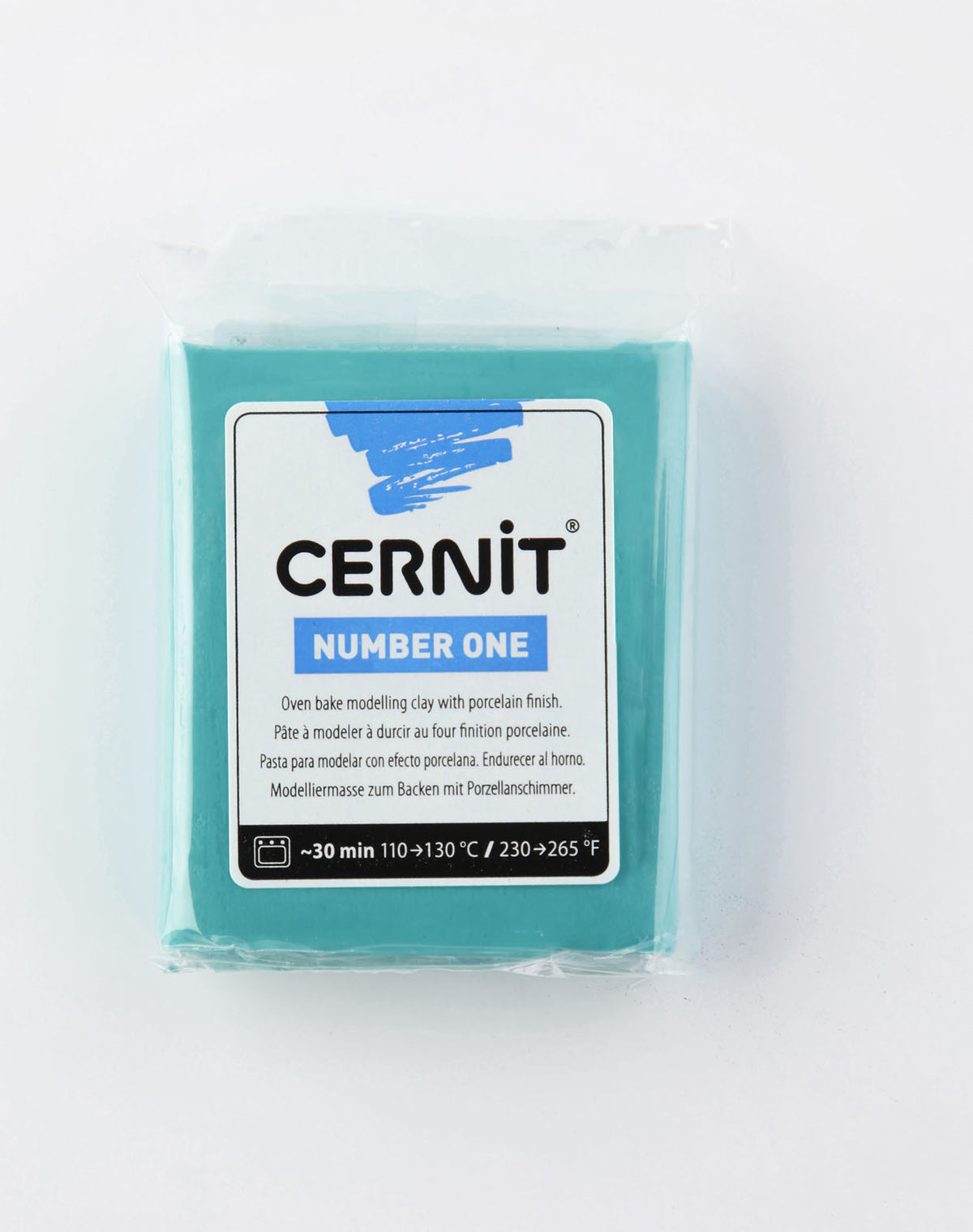 Cernit • nummer et 56g turkis
