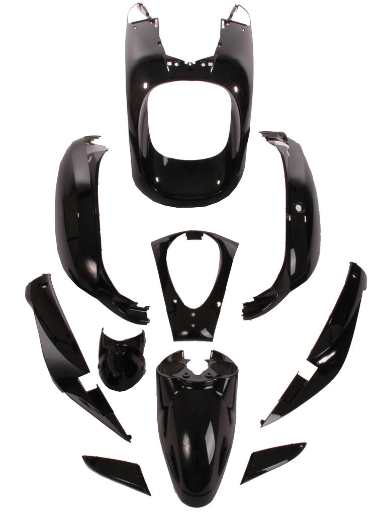 E-Gin Cap Set 10-delt sort | Sym Mio