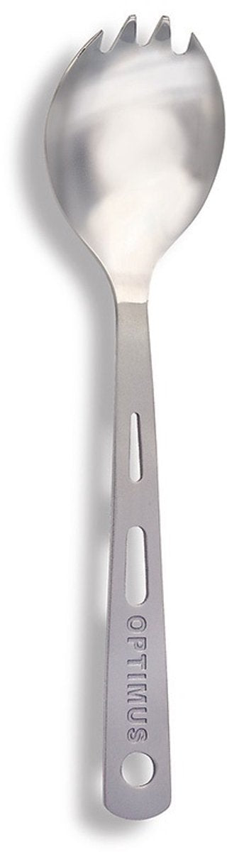 Optimus en optimus titanium spork - camping bestik - titanium