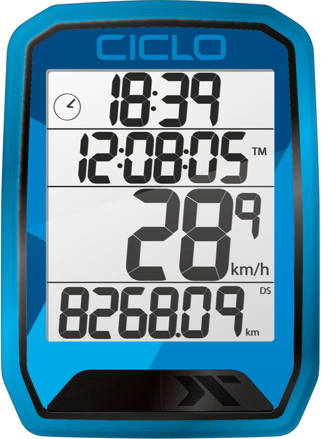 Ciclosport cykelcomputer protos 213 cykelcomputer protos 213 blå