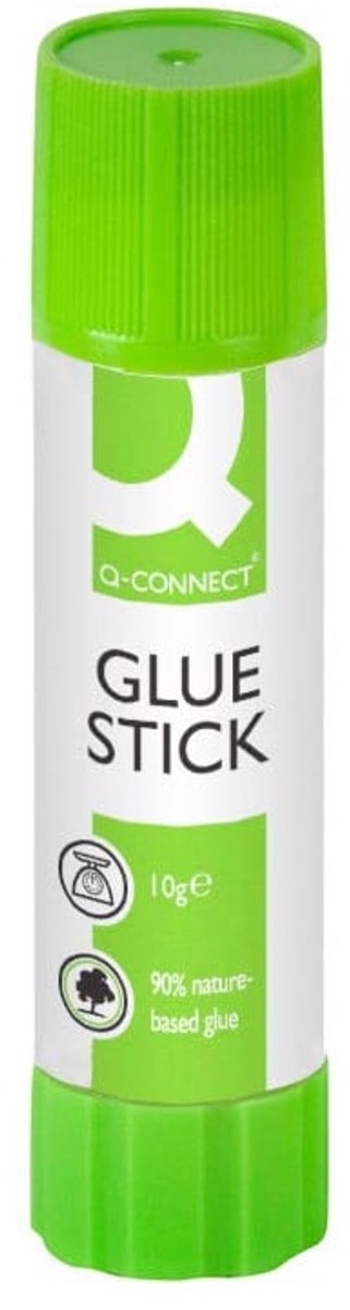 Q-connect klæbestift 10 g 25 stk