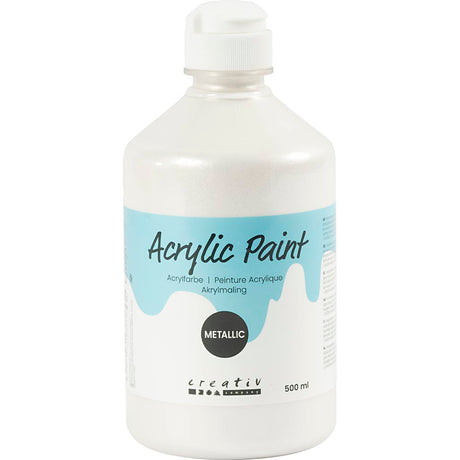 A-farve https: www.cchobby.nl metallic-acrylic-paint-white-500-ml-1-bottle