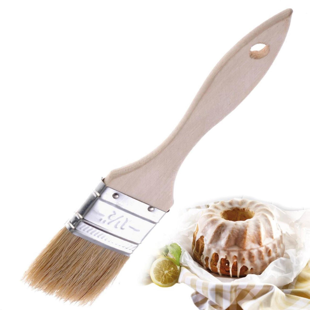 Westmark naturlig hårbørste 3,81 cm