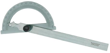 Vogel vinkelmåler 80x120mm forkromet