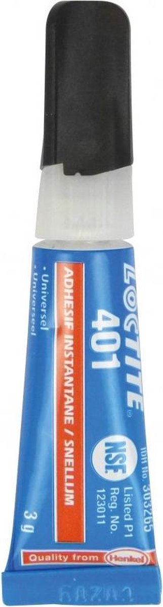 Loctite superlim 401 blå 3 gram
