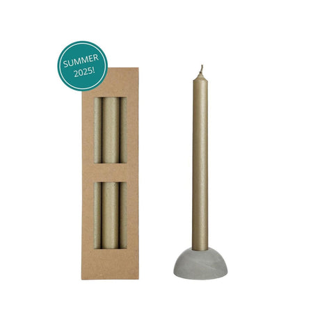 Idéer 4 sæsoner middag candle bliss guld sæt med 3 styk