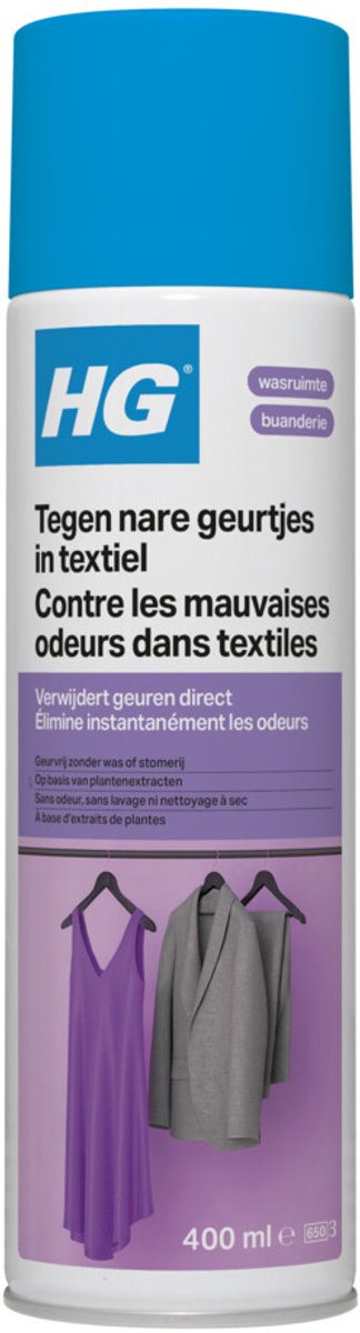 Hg tegen nare geurtjes in textiel 400ml