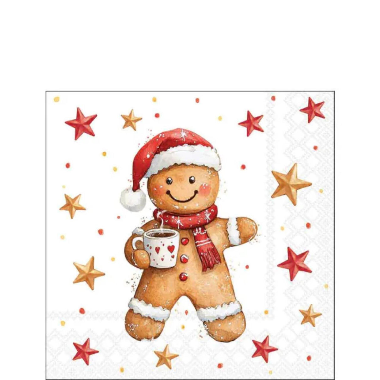 Ambiente sevetten cocoa 25x25cm papier 100% fsc