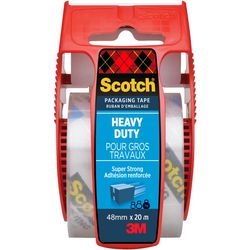 3m verpakkingstape op handafroller scotch 50mmx20m transparant