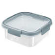 Curver smart frisk øko madbeholder firkantet 0,9l smokey grey gennemsigtig