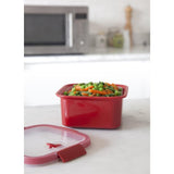 Curver microwave eco steamer dampbakke 1,1l rød