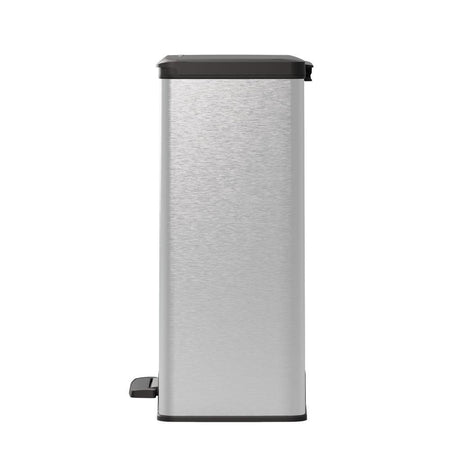 Curver Decobin Pedal Bin 65L Silver Metallic