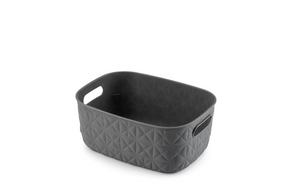 Curver softex opbevaringskurv s - 4l antracit 26,4x19,4x11cm