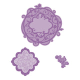 Tonic studios • essentials die set topper blomstrende blomst