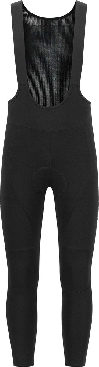 Rogelli essential lange fietsbroek heren - zeem en bretels - zwart - m
