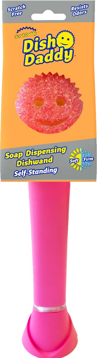 Skrub daddy fad daddy opvaskebørste – pink – 1 stk