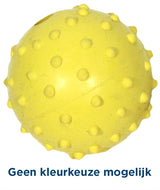 Glad kæledyrs gummibold med klokke