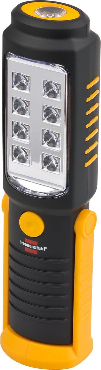 Brennerstuhl, SMD LED håndlampe, plast, sort 4,5 x 5,5 x 21,5 cm sort