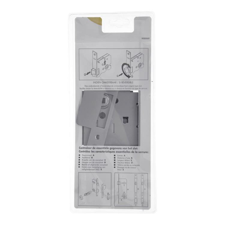 Yale 1019034 - 1 dobbelt indstikslås vendbar a1306 55mm | 3 stk